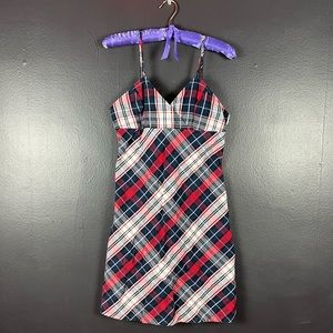 Tommy Hilfiger plaid print dress